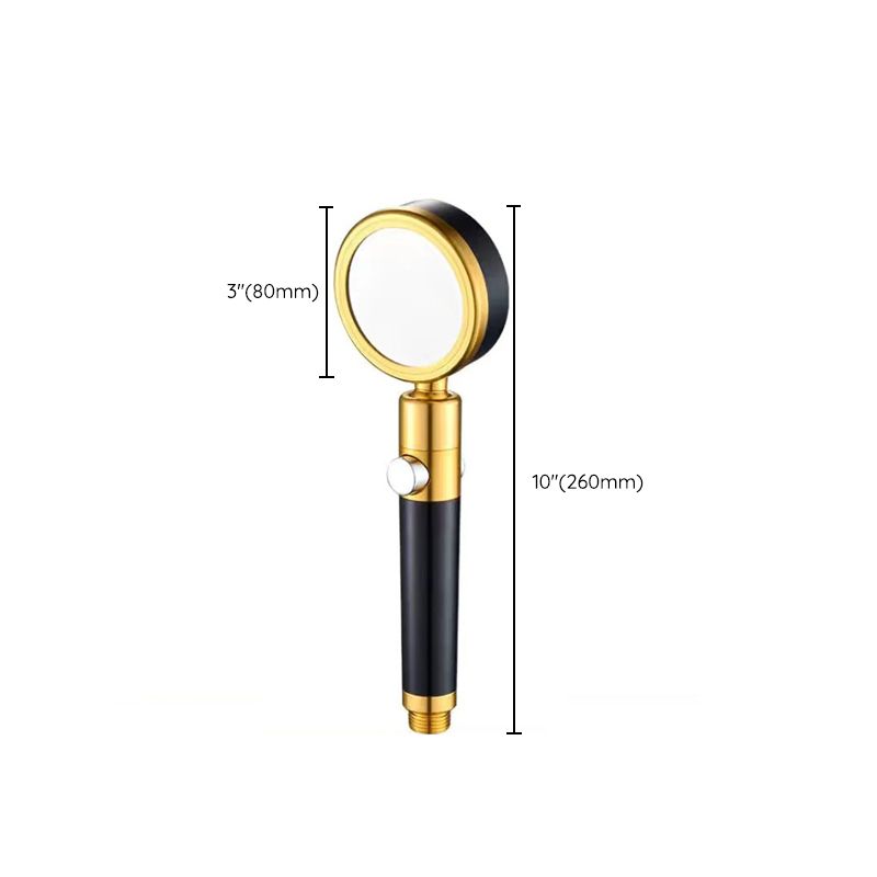 Luxurious Shower Head Color Block Adjustable Water Flow Round Handheld Shower Head Clearhalo 'Bathroom Remodel & Bathroom Fixtures' 'Home Improvement' 'home_improvement' 'home_improvement_shower_heads' 'Shower Heads' 'shower_heads' 'Showers & Bathtubs Plumbing' 'Showers & Bathtubs' 1200x1200_7cfee6ad-ed75-45e3-b4d3-91cad45f1bdc