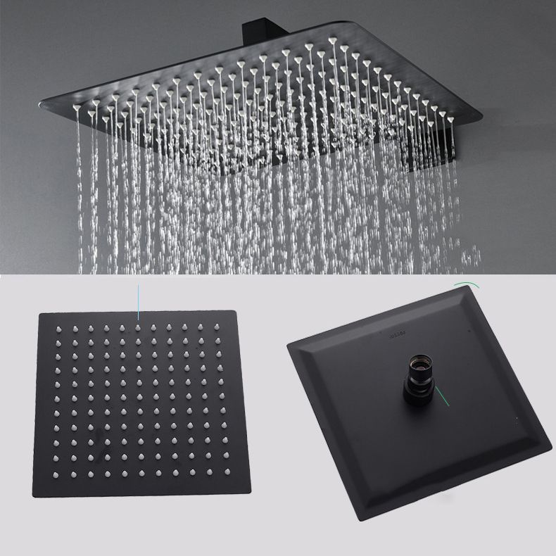 Modern Style Shower System Ceiling Mounted Spot Resist Handle Lever Shower System Clearhalo 'Bathroom Remodel & Bathroom Fixtures' 'Home Improvement' 'home_improvement' 'home_improvement_shower_faucets' 'Shower Faucets & Systems' 'shower_faucets' 'Showers & Bathtubs Plumbing' 'Showers & Bathtubs' 1200x1200_7d2594fb-a8f6-4ad6-a6a4-4594a74033c5