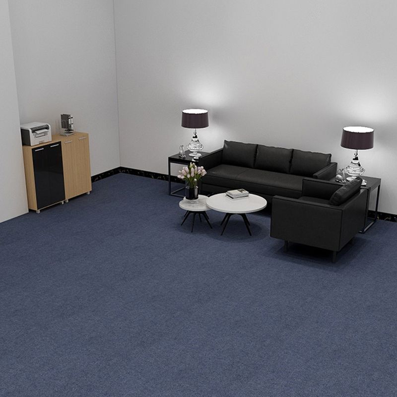 Bedroom Carpet Tiles Solid Color Lever Loop Color Block Carpet Tiles Clearhalo 'Carpet Tiles & Carpet Squares' 'carpet_tiles_carpet_squares' 'Flooring 'Home Improvement' 'home_improvement' 'home_improvement_carpet_tiles_carpet_squares' Walls and Ceiling' 1200x1200_7d59697c-6ddf-4011-b2a3-d9798544ac21