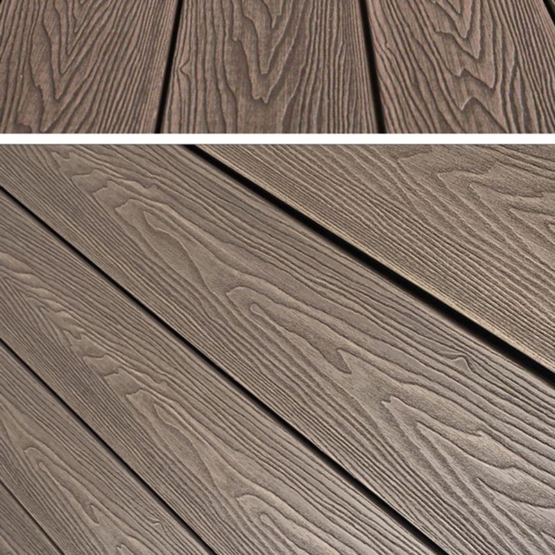 Outdoor Floor Patio Wooden Stripe Composite Waterproof Deck Plank Clearhalo 'Home Improvement' 'home_improvement' 'home_improvement_outdoor_deck_tiles_planks' 'Outdoor Deck Tiles & Planks' 'Outdoor Flooring & Tile' 'Outdoor Remodel' 'outdoor_deck_tiles_planks' 1200x1200_7d7c50ca-556e-4db4-822b-4cd5d42b192c