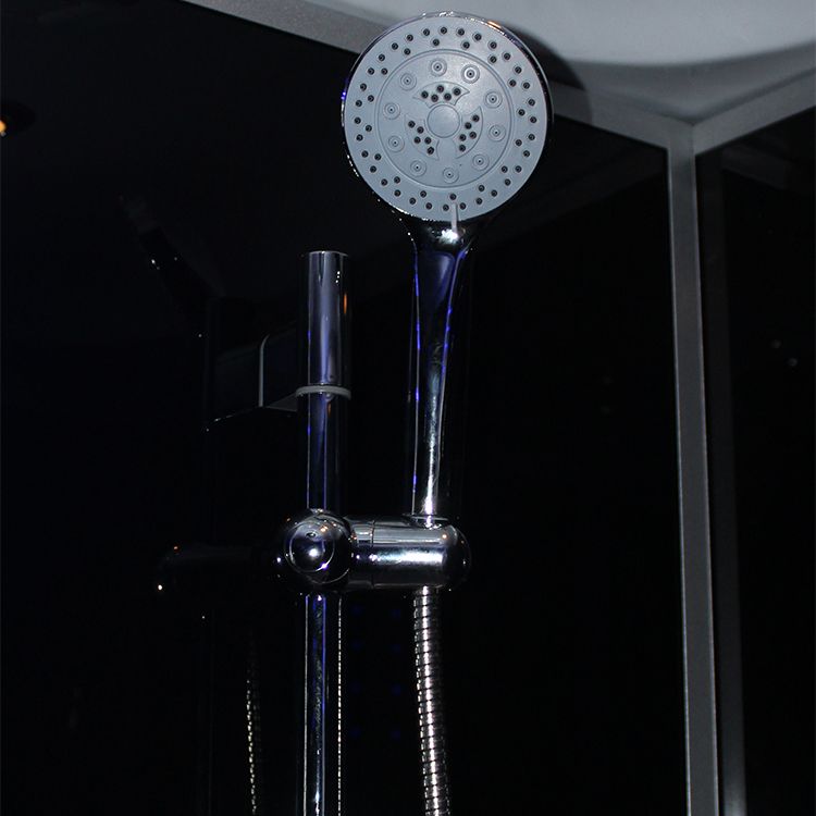 Single Sliding Tinted Tub & Shower Kit Framed Round Shower Kit Clearhalo 'Bathroom Remodel & Bathroom Fixtures' 'Home Improvement' 'home_improvement' 'home_improvement_shower_stalls_enclosures' 'Shower Stalls & Enclosures' 'shower_stalls_enclosures' 'Showers & Bathtubs' 1200x1200_7d858f67-6cfe-42a4-a7b8-7c21a0496b83