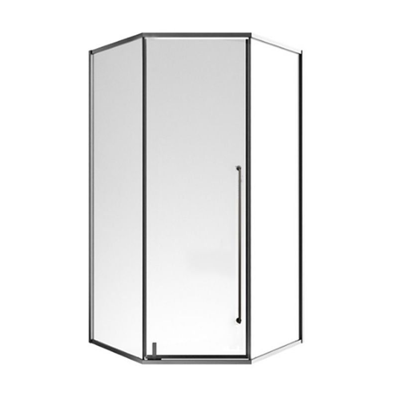 Framed Neo-Angle Shower Enclosure Clear Easy Clean Glass Shower Enclosure Clearhalo 'Bathroom Remodel & Bathroom Fixtures' 'Home Improvement' 'home_improvement' 'home_improvement_shower_stalls_enclosures' 'Shower Stalls & Enclosures' 'shower_stalls_enclosures' 'Showers & Bathtubs' 1200x1200_7d8df5d2-5d77-436a-913d-8578c06856d2