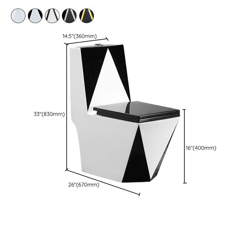 Skirted Traditional Toilet Floor Mount One-Piece Toilet with Slow Close Seat Clearhalo 'Bathroom Remodel & Bathroom Fixtures' 'Home Improvement' 'home_improvement' 'home_improvement_toilets' 'Toilets & Bidets' 'Toilets' 1200x1200_7d8e0bb5-428d-4b96-9818-78e39929954a