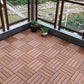 Tradition Square Wood Tile Wire Brushed Brown Engineered Wood for Patio Garden Clearhalo 'Flooring 'Hardwood Flooring' 'hardwood_flooring' 'Home Improvement' 'home_improvement' 'home_improvement_hardwood_flooring' Walls and Ceiling' 1200x1200_7d992a7d-0f61-492a-aa67-deb4174faddc