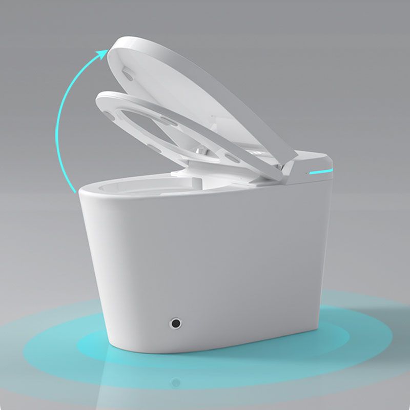 Contemporary Electronic Toilet Seat Elongated Floor Standing Bidet Clearhalo 'Bathroom Remodel & Bathroom Fixtures' 'Bidets' 'Home Improvement' 'home_improvement' 'home_improvement_bidets' 'Toilets & Bidets' 1200x1200_7df412ea-35f2-4f2f-9099-b13d18031145