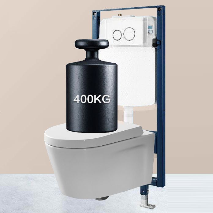 Contemporary Toilet Bowl One Piece Toilet Wall Mount Porcelain Flush Toilet Clearhalo 'Bathroom Remodel & Bathroom Fixtures' 'Home Improvement' 'home_improvement' 'home_improvement_toilets' 'Toilets & Bidets' 'Toilets' 1200x1200_7e10efff-b251-4e00-a326-5a520d088768