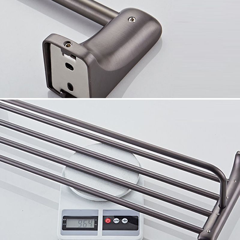 Gray Traditional Bathroom Hardware Set Stainless Steel Bathroom Accessory Kit Clearhalo 'Bathroom Hardware Sets' 'Bathroom Hardware' 'Bathroom Remodel & Bathroom Fixtures' 'bathroom_hardware_sets' 'Home Improvement' 'home_improvement' 'home_improvement_bathroom_hardware_sets' 1200x1200_7e1f02ad-55e5-48a1-9b4b-657d47c4ad5a