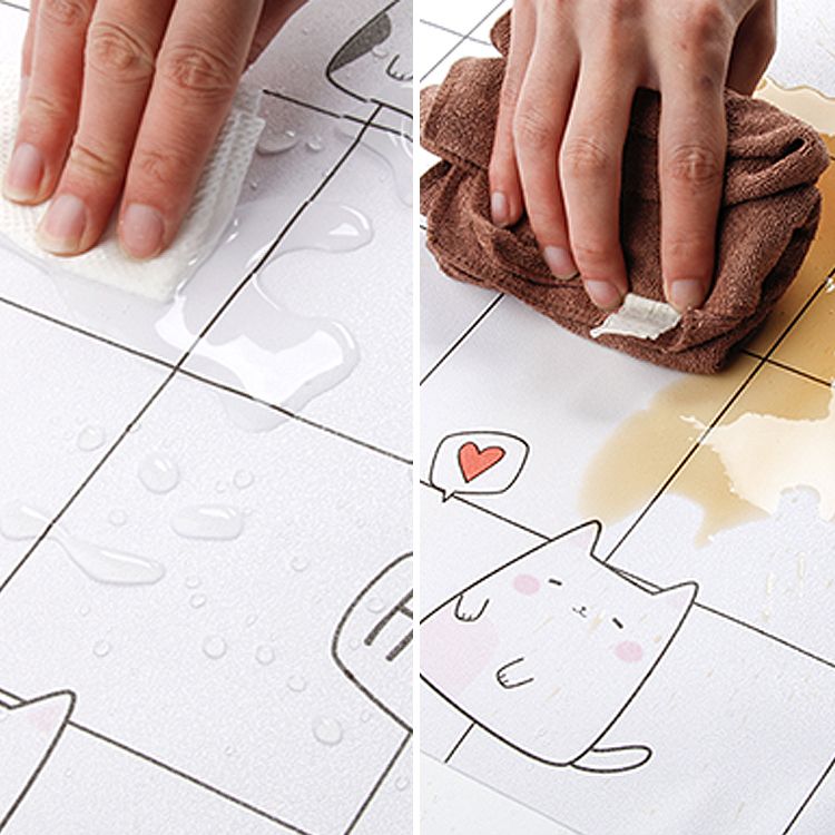 Modern Peel and Stick Backsplash Tile PVC Rectangular Wallpaper Clearhalo 'Flooring 'Home Improvement' 'home_improvement' 'home_improvement_peel_stick_blacksplash' 'Peel & Stick Backsplash Tile' 'peel_stick_blacksplash' 'Walls & Ceilings' Walls and Ceiling' 1200x1200_7e5bab3b-27b0-4999-91d9-1720e4505151