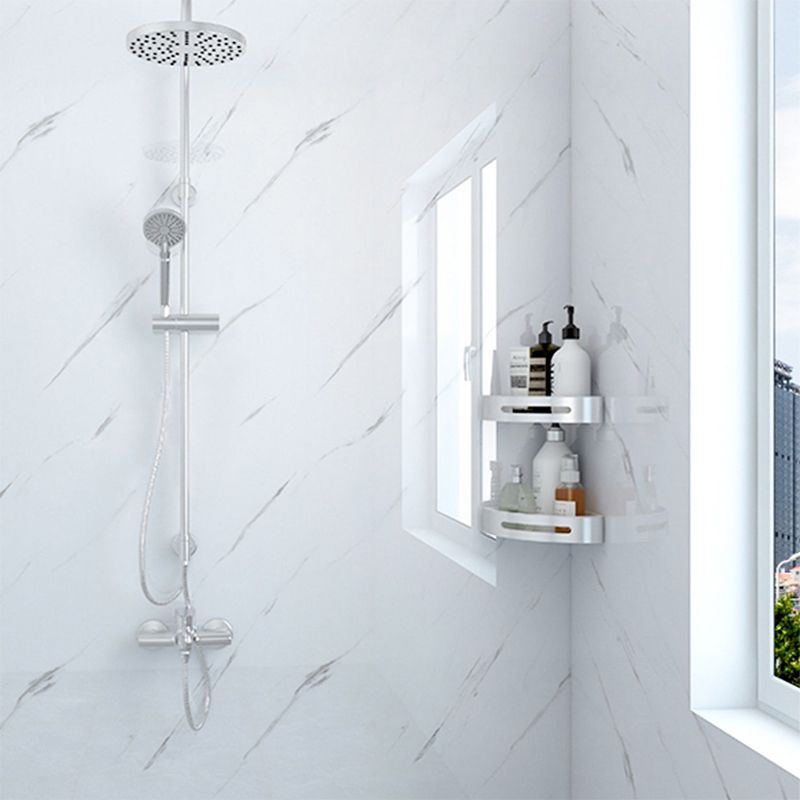 Modern Single Tile Waterproof Peel and Stick Backsplash Tile for Bathroom Clearhalo 'Flooring 'Home Improvement' 'home_improvement' 'home_improvement_peel_stick_blacksplash' 'Peel & Stick Backsplash Tile' 'peel_stick_blacksplash' 'Walls & Ceilings' Walls and Ceiling' 1200x1200_7e6cf6e6-cc16-4923-a442-63543e50d7a8