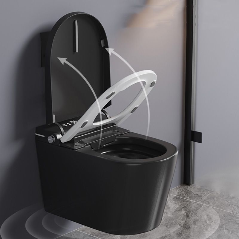 Wall Mounted Bidet Elongated Leak Resistant Soft Close Heated Seat Ceramic Clearhalo 'Bathroom Remodel & Bathroom Fixtures' 'Bidets' 'Home Improvement' 'home_improvement' 'home_improvement_bidets' 'Toilets & Bidets' 1200x1200_7e9660ca-97b2-4643-9afe-85541cfb69e0