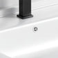 Rectangular Wall Mount Sink Vanity Modern White Metal Frame Vanity Clearhalo 'Bathroom Remodel & Bathroom Fixtures' 'Bathroom Vanities' 'bathroom_vanities' 'Home Improvement' 'home_improvement' 'home_improvement_bathroom_vanities' 1200x1200_7e997b5e-662d-4077-82d5-ce03a147746a