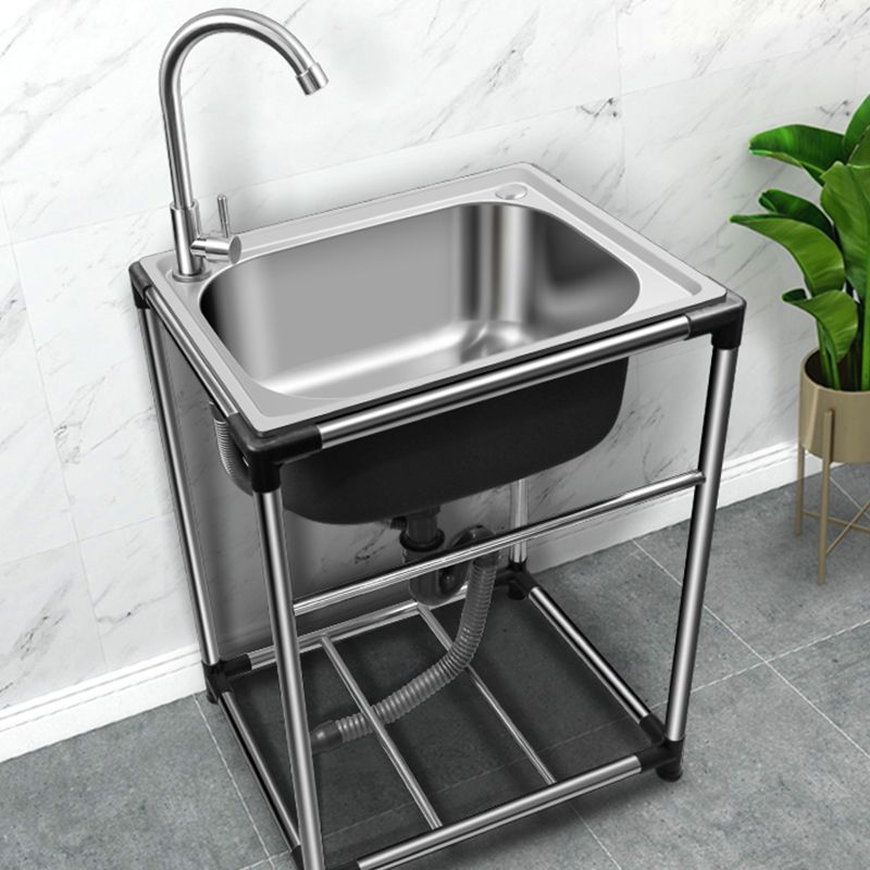 Kitchen Sink Stainless Steel Drop-In Rectangle All-in-one Soundproof Kitchen Sink Clearhalo 'Home Improvement' 'home_improvement' 'home_improvement_kitchen_sinks' 'Kitchen Remodel & Kitchen Fixtures' 'Kitchen Sinks & Faucet Components' 'Kitchen Sinks' 'kitchen_sinks' 1200x1200_7ea64da2-a1b6-4da6-ad2b-b09205a8a7c6