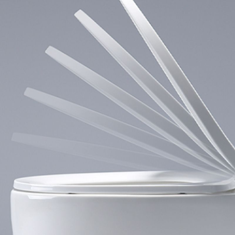 Modern White Floor Mount Toilet Seat Included Toilet Bowl for Bathroom Clearhalo 'Bathroom Remodel & Bathroom Fixtures' 'Home Improvement' 'home_improvement' 'home_improvement_toilets' 'Toilets & Bidets' 'Toilets' 1200x1200_7eac555f-2ce1-4d46-9ad4-71334d03debe