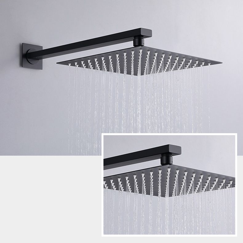 Modern Shower Head Combo Brass Wall Mounted Adjustable Water Flow Shower Trim Clearhalo 'Bathroom Remodel & Bathroom Fixtures' 'Home Improvement' 'home_improvement' 'home_improvement_shower_faucets' 'Shower Faucets & Systems' 'shower_faucets' 'Showers & Bathtubs Plumbing' 'Showers & Bathtubs' 1200x1200_7ed30ccf-2080-4c49-aad5-b5bef13354a8