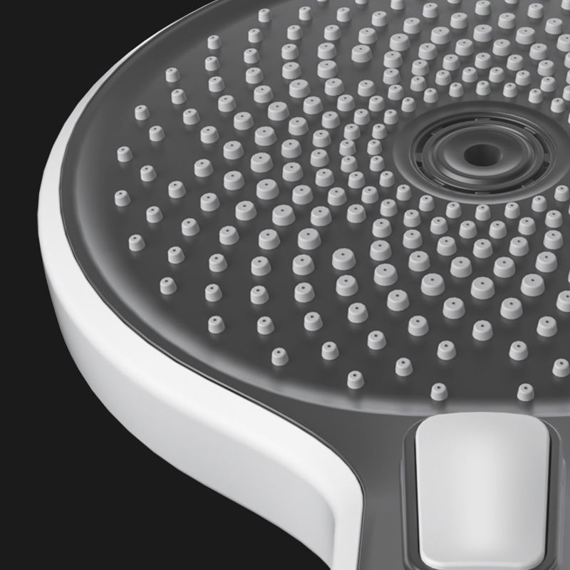 Contemporary Shower Head Color Block Square and Round Handheld Shower Head Clearhalo 'Bathroom Remodel & Bathroom Fixtures' 'Home Improvement' 'home_improvement' 'home_improvement_shower_heads' 'Shower Heads' 'shower_heads' 'Showers & Bathtubs Plumbing' 'Showers & Bathtubs' 1200x1200_7f2c8ef6-0124-4a7c-8b68-c9cf77bc8af3