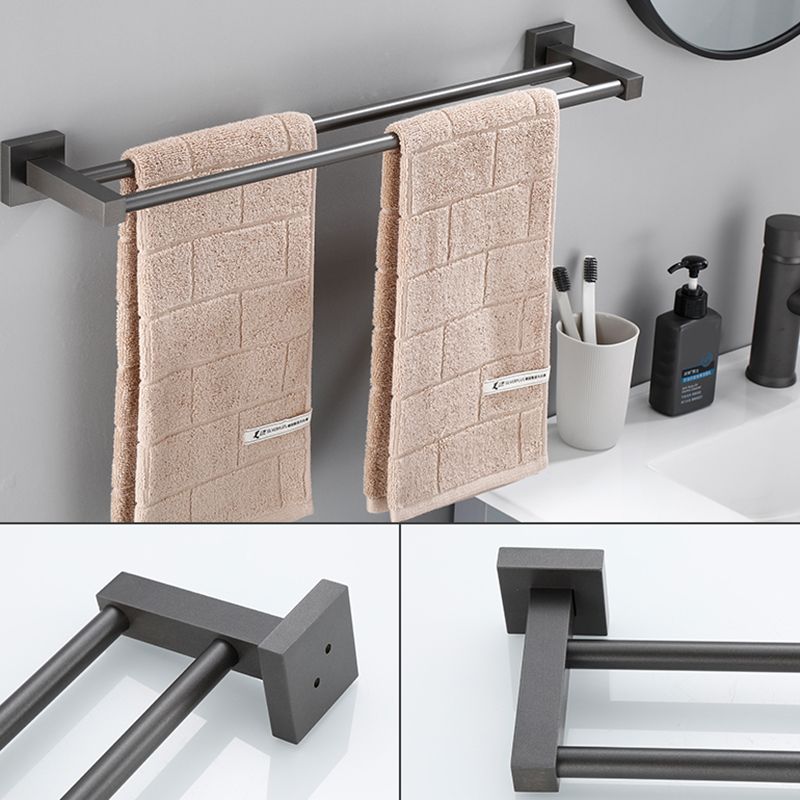 Contemporary Bathroom Accessory As Individual Or As a Set in Metal Clearhalo 'Bathroom Hardware Sets' 'Bathroom Hardware' 'Bathroom Remodel & Bathroom Fixtures' 'bathroom_hardware_sets' 'Home Improvement' 'home_improvement' 'home_improvement_bathroom_hardware_sets' 1200x1200_7f3890a3-aae7-4b31-8963-3ed8c43c2b28