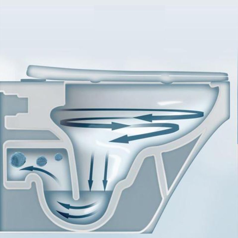 Modern White Flush Toilet Wall Hung Urine Toilet with Seat for Bathroom Clearhalo 'Bathroom Remodel & Bathroom Fixtures' 'Home Improvement' 'home_improvement' 'home_improvement_toilets' 'Toilets & Bidets' 'Toilets' 1200x1200_7f6112fc-4bbe-4221-b228-e5ee8ad2e38d