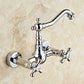Glam 2-Handle Bathroom Sink Faucet 2-Hole Wall Mounted Bathroom Faucet Clearhalo 'Bathroom Remodel & Bathroom Fixtures' 'Bathroom Sink Faucets' 'Bathroom Sinks & Faucet Components' 'bathroom_sink_faucets' 'Home Improvement' 'home_improvement' 'home_improvement_bathroom_sink_faucets' 1200x1200_7f85c372-aa24-4784-99c0-ac3d9ba700f0