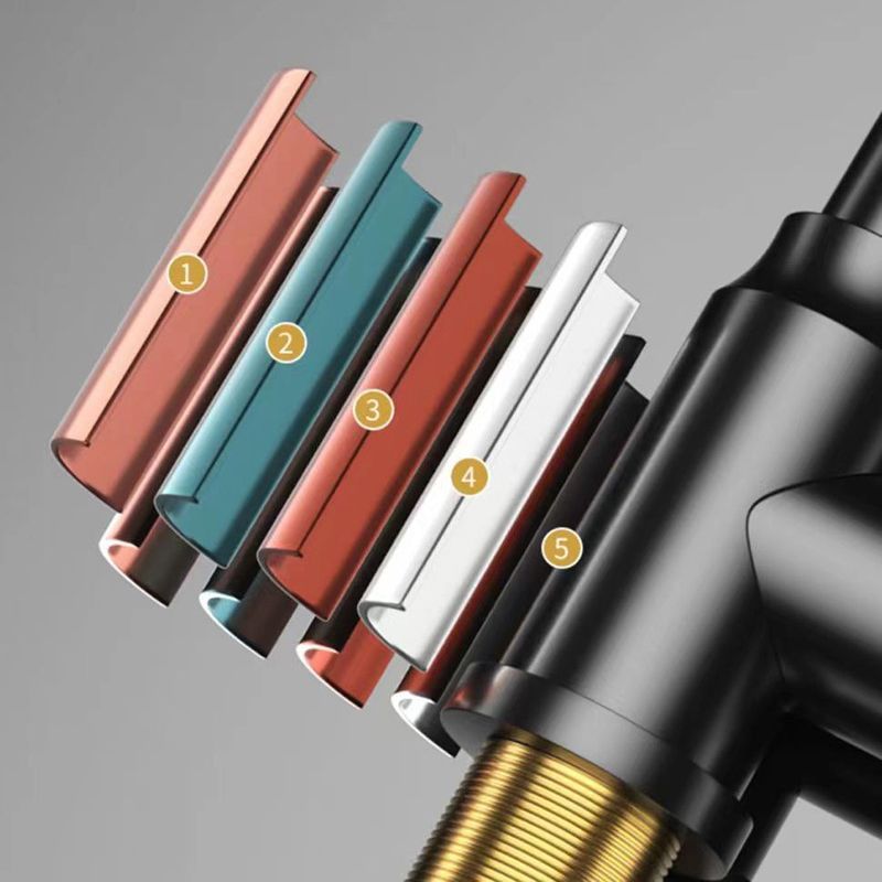 Modern Vessel Sink Bathroom Faucet Brass Lever Swivel Spout Vessel Faucet Clearhalo 'Bathroom Remodel & Bathroom Fixtures' 'Bathroom Sink Faucets' 'Bathroom Sinks & Faucet Components' 'bathroom_sink_faucets' 'Casa' 'Home Improvement' 'home_improvement' 'home_improvement_bathroom_sink_faucets' 1200x1200_7f8b9f64-11fc-4e4a-8d81-b56d0e17f902