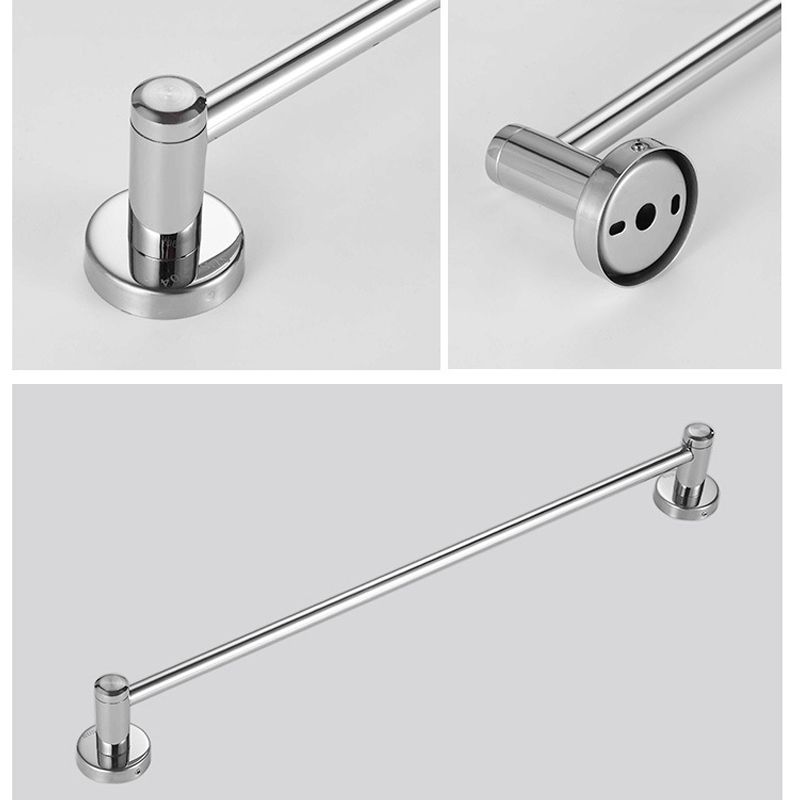 Modern Bathroom Hardware Bath Shelf Towel Bar Stainless Steel Bathroom Accessory Kit Clearhalo 'Bathroom Hardware Sets' 'Bathroom Hardware' 'Bathroom Remodel & Bathroom Fixtures' 'bathroom_hardware_sets' 'Home Improvement' 'home_improvement' 'home_improvement_bathroom_hardware_sets' 1200x1200_7f94cdbd-ec5b-471c-be69-ce1bf4668a5c