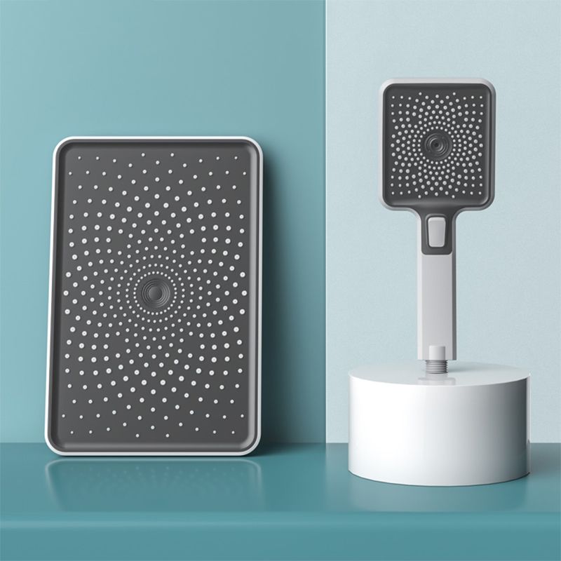 Contemporary Shower Head Color Block Square and Round Handheld Shower Head Clearhalo 'Bathroom Remodel & Bathroom Fixtures' 'Home Improvement' 'home_improvement' 'home_improvement_shower_heads' 'Shower Heads' 'shower_heads' 'Showers & Bathtubs Plumbing' 'Showers & Bathtubs' 1200x1200_7f951cae-b478-461a-9d66-699cdd4c95fc