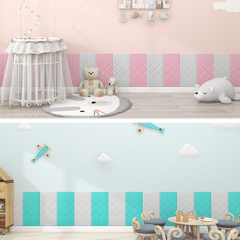 Modern Pvc Paneling Smooth Wall Interior 3D Living Room Plank Set of 2 Clearhalo 'Flooring 'Home Improvement' 'home_improvement' 'home_improvement_wall_paneling' 'Wall Paneling' 'wall_paneling' 'Walls & Ceilings' Walls and Ceiling' 1200x1200_7fa32e1e-6778-491a-b743-85ca43735457