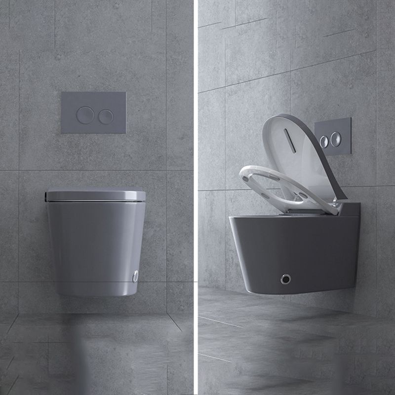 Modern Grey Siphon Jet Flush Toilet One-Piece Wall Mount Toilet for Bathroom Clearhalo 'Bathroom Remodel & Bathroom Fixtures' 'Home Improvement' 'home_improvement' 'home_improvement_toilets' 'Toilets & Bidets' 'Toilets' 1200x1200_7fb3f7ee-7926-41d1-b2e0-e6e0280451b8