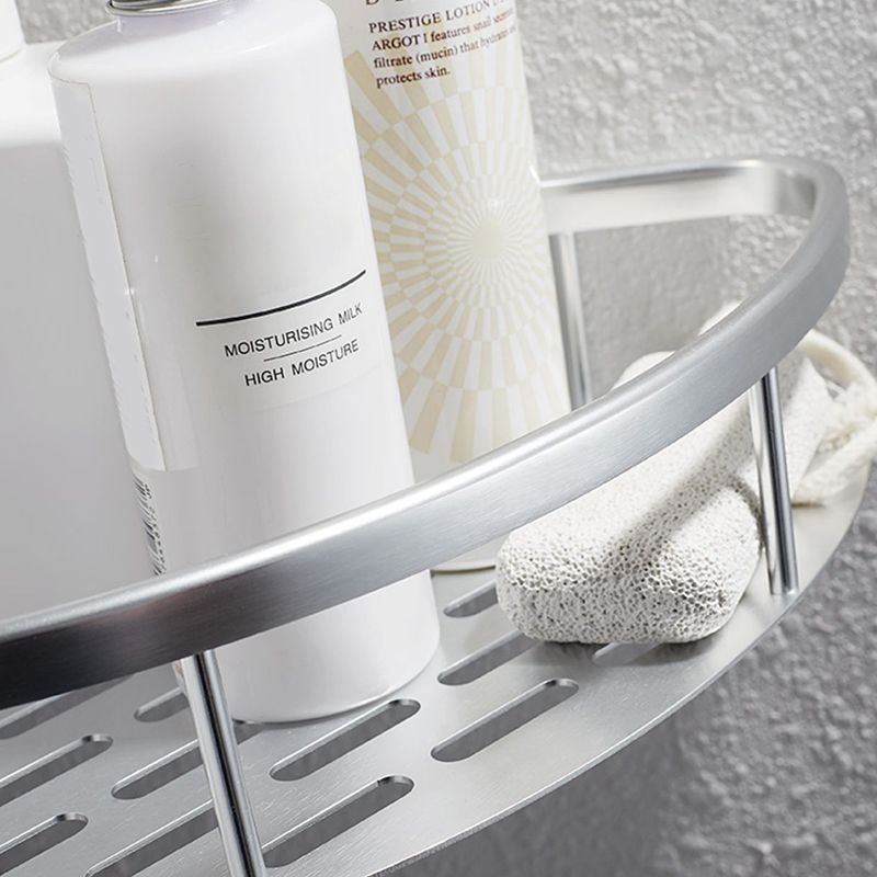 7-Piece Modern Bathroom Accessory Set with Bathe Shelf/Towel Bar/Paper Holder & Robe Hook Clearhalo 'Bathroom Hardware Sets' 'Bathroom Hardware' 'Bathroom Remodel & Bathroom Fixtures' 'bathroom_hardware_sets' 'Home Improvement' 'home_improvement' 'home_improvement_bathroom_hardware_sets' 1200x1200_7fbb12c4-7b7b-4f31-9b48-d6e111605ad3