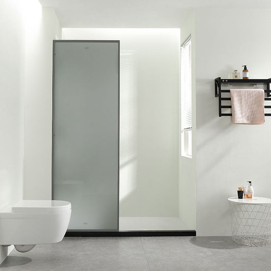 Tempered Shower Door Framed Scratch Resistant Shower Bath Door Clearhalo 'Bathroom Remodel & Bathroom Fixtures' 'Home Improvement' 'home_improvement' 'home_improvement_shower_tub_doors' 'Shower and Tub Doors' 'shower_tub_doors' 'Showers & Bathtubs' 1200x1200_7fbbc48d-c296-4e1b-bcc7-7a9c35478e29