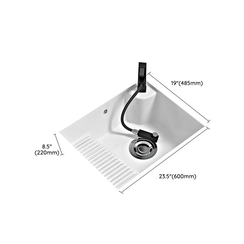 Modern Vessel Lavatory Sink Porcelain with Faucet Bathroom Sink Clearhalo 'Bathroom Remodel & Bathroom Fixtures' 'Bathroom Sinks & Faucet Components' 'Bathroom Sinks' 'bathroom_sink' 'Home Improvement' 'home_improvement' 'home_improvement_bathroom_sink' 1200x1200_7fceb86c-acba-4afc-8ccf-f7dc8f69a30d