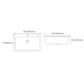White Rectangle Kitchen Sink 2 Holes Drop-In Contemporary Sink Clearhalo 'Home Improvement' 'home_improvement' 'home_improvement_kitchen_sinks' 'Kitchen Remodel & Kitchen Fixtures' 'Kitchen Sinks & Faucet Components' 'Kitchen Sinks' 'kitchen_sinks' 1200x1200_7ff1e325-f8bd-4ef2-9bbd-07c931da0bb3