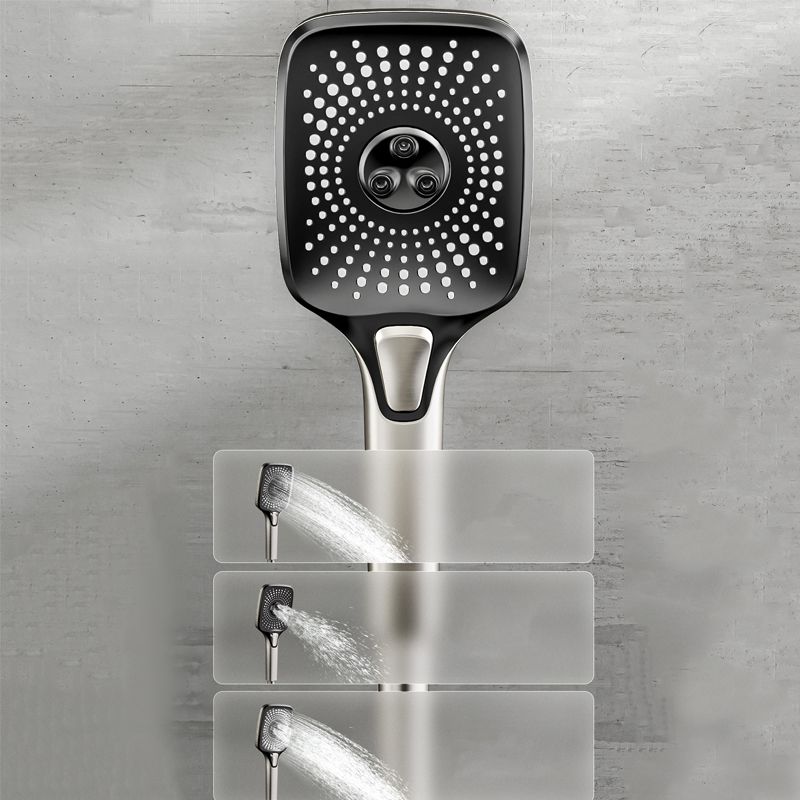Modern Style Shower System Handle Knob Rectangle Wall Mounted Copper Shower System Clearhalo 'Bathroom Remodel & Bathroom Fixtures' 'Home Improvement' 'home_improvement' 'home_improvement_shower_faucets' 'Shower Faucets & Systems' 'shower_faucets' 'Showers & Bathtubs Plumbing' 'Showers & Bathtubs' 1200x1200_7ff602ed-aeb0-41e9-9641-b9b75b4fca17