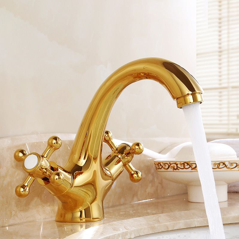 Industrial Centerset Bathroom Sink Faucet Vintage Cross Handles Lavatory Faucet Clearhalo 'Bathroom Remodel & Bathroom Fixtures' 'Bathroom Sink Faucets' 'Bathroom Sinks & Faucet Components' 'bathroom_sink_faucets' 'Home Improvement' 'home_improvement' 'home_improvement_bathroom_sink_faucets' 1200x1200_803a27fc-bc10-437e-bf4a-93164113314d