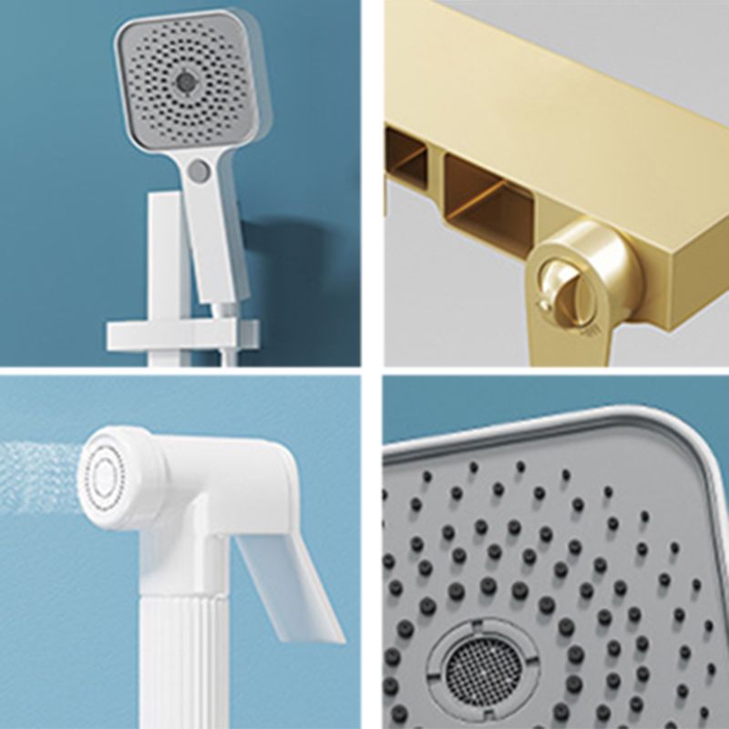 Single Hand Shower Modern Shower Faucet Wall Mounted Shower Trim Clearhalo 'Bathroom Remodel & Bathroom Fixtures' 'Home Improvement' 'home_improvement' 'home_improvement_shower_faucets' 'Shower Faucets & Systems' 'shower_faucets' 'Showers & Bathtubs Plumbing' 'Showers & Bathtubs' 1200x1200_804a06ad-59ba-404b-a28c-6f4fabf27882