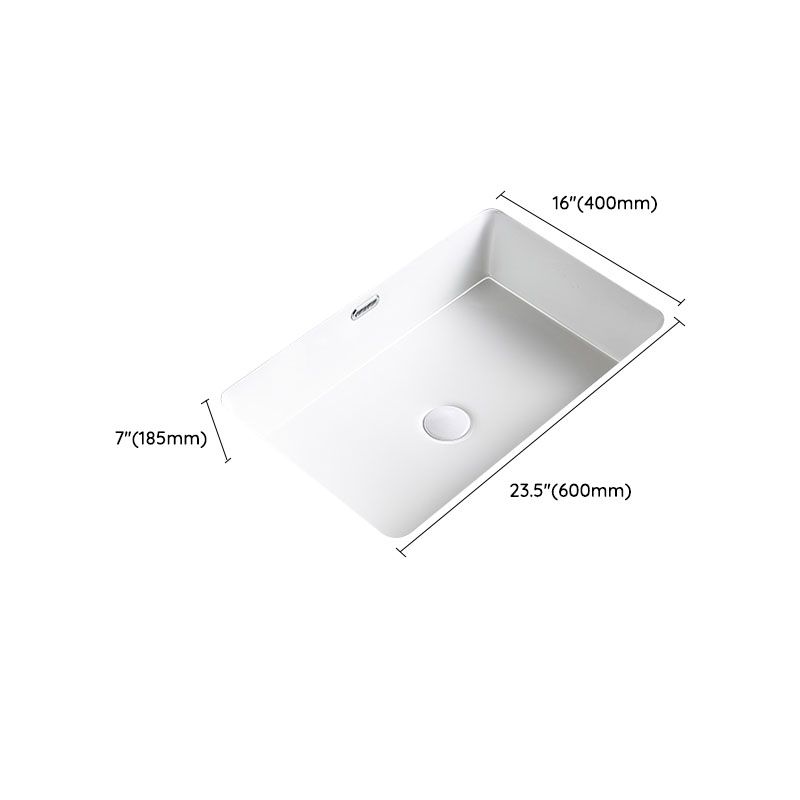 Modern Undermount Bathroom Sink Porcelain with Pop-Up Drain Basin Sink Clearhalo 'Bathroom Remodel & Bathroom Fixtures' 'Bathroom Sinks & Faucet Components' 'Bathroom Sinks' 'bathroom_sink' 'Home Improvement' 'home_improvement' 'home_improvement_bathroom_sink' 1200x1200_8054b7a1-b6fe-44dc-bbbc-24a8c01dcb05