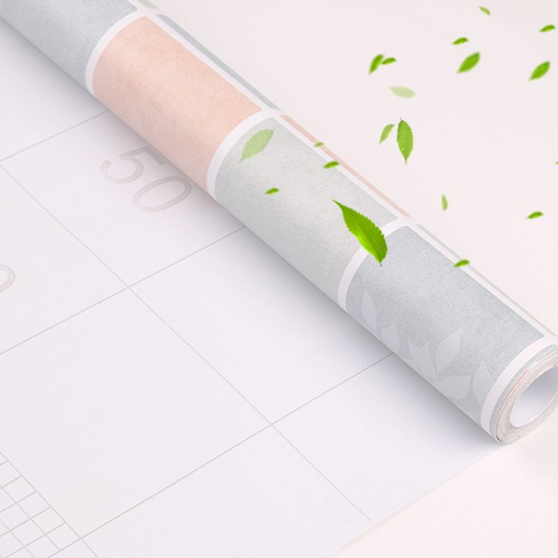 Grid Mosaic Peel & Stick Tile Scratch Resistant Wallpaper for Bathroom Backsplash Clearhalo 'Flooring 'Home Improvement' 'home_improvement' 'home_improvement_peel_stick_blacksplash' 'Peel & Stick Backsplash Tile' 'peel_stick_blacksplash' 'Walls & Ceilings' Walls and Ceiling' 1200x1200_80a551b3-213c-4eae-aab7-4607594c2984