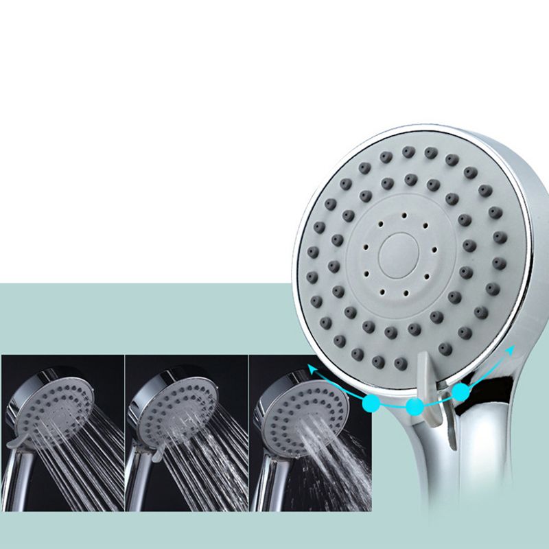Round Handheld Shower Head Modern Style Hand Shower for Home Clearhalo 'Bathroom Remodel & Bathroom Fixtures' 'Home Improvement' 'home_improvement' 'home_improvement_shower_heads' 'Shower Heads' 'shower_heads' 'Showers & Bathtubs Plumbing' 'Showers & Bathtubs' 1200x1200_80b1fd0b-1efe-4e25-87bd-1c3719b077f2