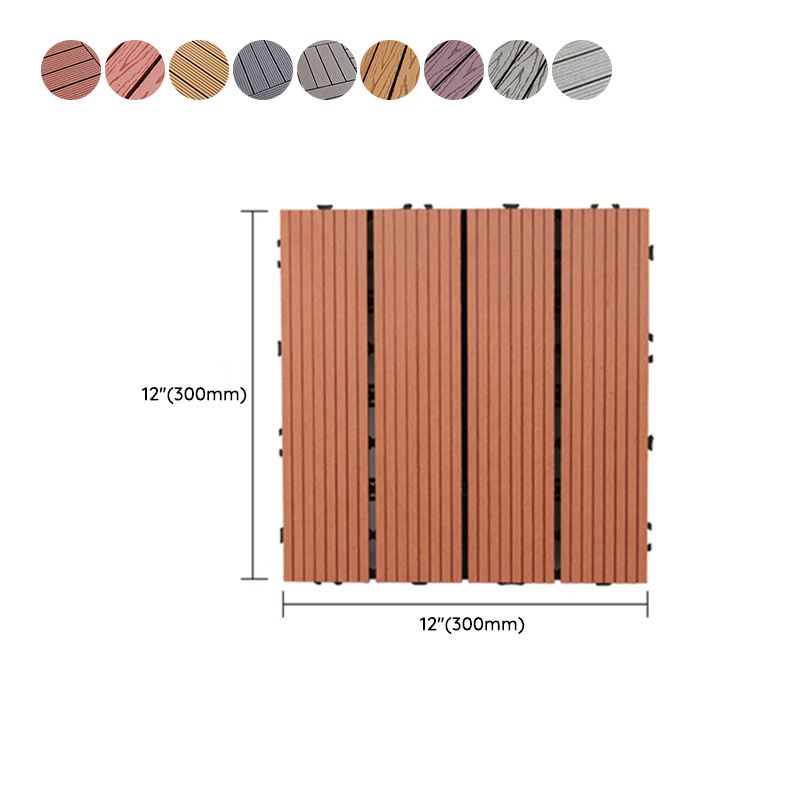 Square PVC Deck/Patio Flooring Tiles Interlocking Installation Outdoor Patio Tiles Clearhalo 'Home Improvement' 'home_improvement' 'home_improvement_outdoor_deck_tiles_planks' 'Outdoor Deck Tiles & Planks' 'Outdoor Flooring & Tile' 'Outdoor Remodel' 'outdoor_deck_tiles_planks' 1200x1200_80c561c2-5dfc-4eeb-95f6-70ef8327a56c