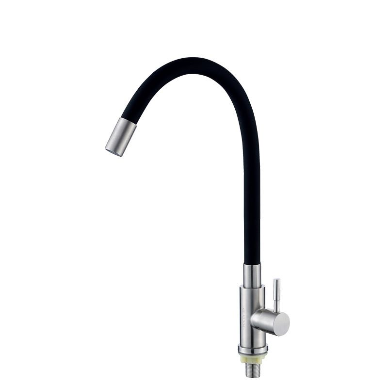 Modern 1-Handle Faucets Touchless with Water Dispenser Standard Kitchen Faucets Clearhalo 'Home Improvement' 'home_improvement' 'home_improvement_kitchen_faucets' 'Kitchen Faucets' 'Kitchen Remodel & Kitchen Fixtures' 'Kitchen Sinks & Faucet Components' 'kitchen_faucets' 1200x1200_80d48b48-b45f-4a77-9001-f79151806fc9