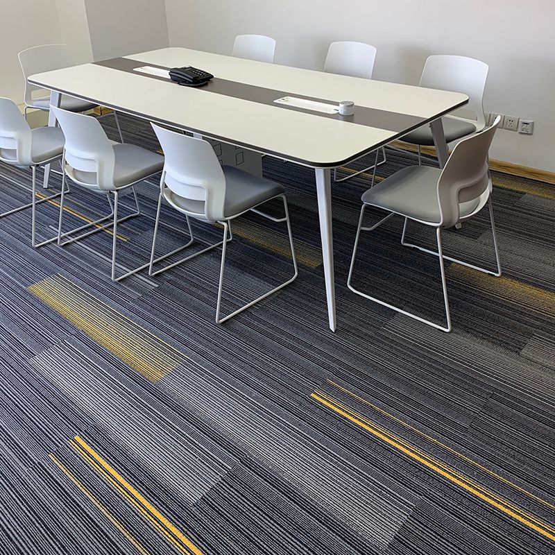 Gray Tone Level Loop Carpet Tile Self Adhesive Indoor Office Carpet Tile Clearhalo 'Carpet Tiles & Carpet Squares' 'carpet_tiles_carpet_squares' 'Flooring 'Home Improvement' 'home_improvement' 'home_improvement_carpet_tiles_carpet_squares' Walls and Ceiling' 1200x1200_80ecbfa0-5616-42d9-a831-1a68252b3c17