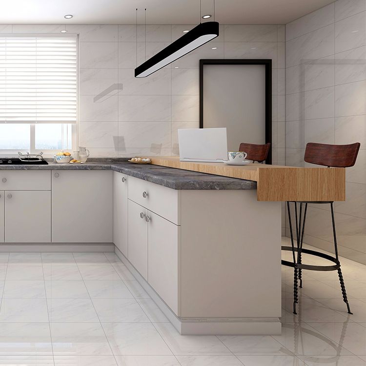 Rectangle Floor Tile Straight Edge Polished Marbling Singular Tile Clearhalo 'Floor Tiles & Wall Tiles' 'floor_tiles_wall_tiles' 'Flooring 'Home Improvement' 'home_improvement' 'home_improvement_floor_tiles_wall_tiles' Walls and Ceiling' 1200x1200_80eee477-21b7-4749-9be5-42aea273cbfe