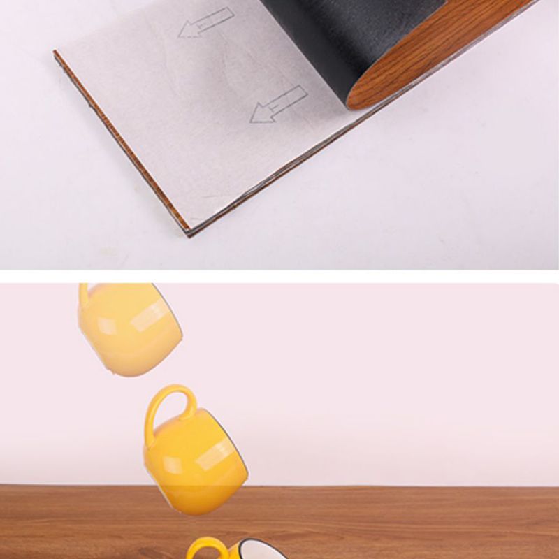 Peel and Stick PVC Flooring Smooth Wood Look Effect Non-slip Vinyl Flooring Clearhalo 'Flooring 'Home Improvement' 'home_improvement' 'home_improvement_vinyl_flooring' 'Vinyl Flooring' 'vinyl_flooring' Walls and Ceiling' 1200x1200_80f8c920-577b-47f1-93d9-07d50adb9b09