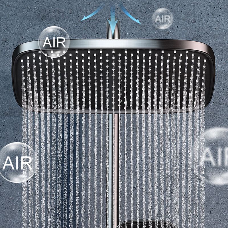 Grey Shower Set Piano Button Intelligent Digital Display Thermostatic Shower Shower Head Clearhalo 'Bathroom Remodel & Bathroom Fixtures' 'Home Improvement' 'home_improvement' 'home_improvement_shower_faucets' 'Shower Faucets & Systems' 'shower_faucets' 'Showers & Bathtubs Plumbing' 'Showers & Bathtubs' 1200x1200_812f2c5c-a6a6-4e5c-8861-2d68c7e94d60