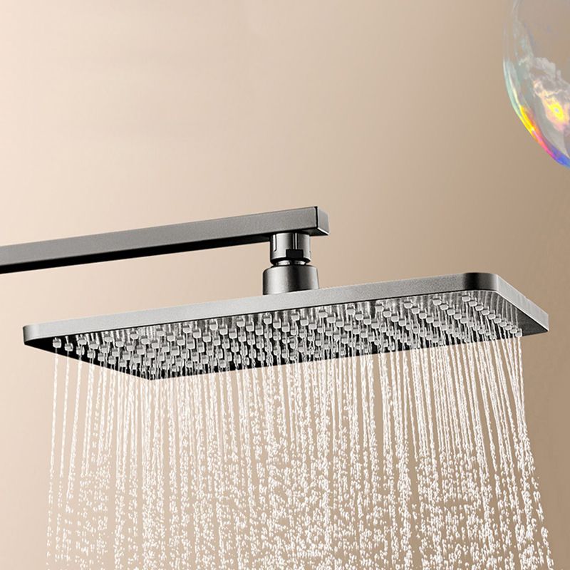 Contemporary Shower System Handheld Shower Head Slide Bar Wall Mounted Shower Set Clearhalo 'Bathroom Remodel & Bathroom Fixtures' 'Home Improvement' 'home_improvement' 'home_improvement_shower_faucets' 'Shower Faucets & Systems' 'shower_faucets' 'Showers & Bathtubs Plumbing' 'Showers & Bathtubs' 1200x1200_813455e2-2b1a-449f-90e8-fe40c42f6d34