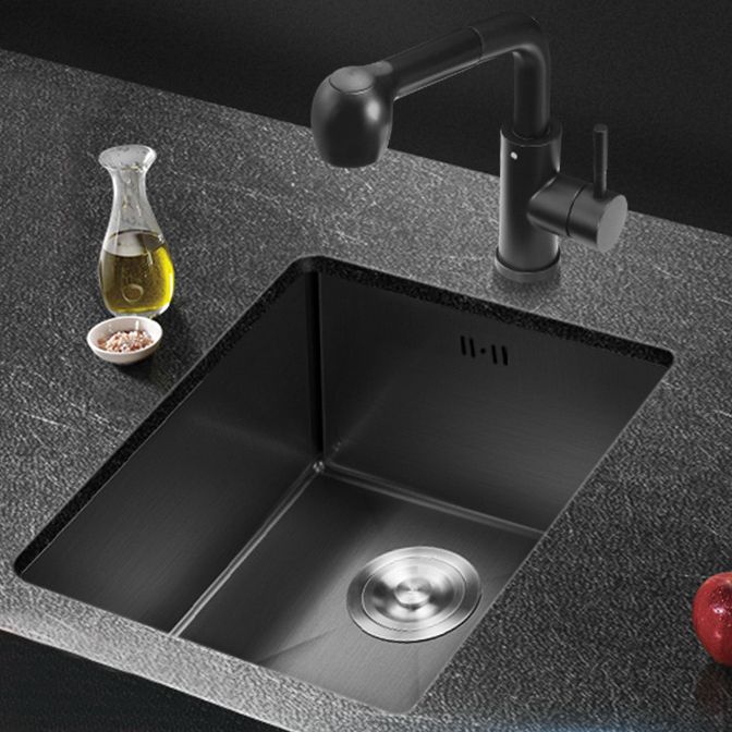 Stainless Steel Kitchen Sink Modern Single Bowl Kitchen Sink Clearhalo 'Home Improvement' 'home_improvement' 'home_improvement_kitchen_sinks' 'Kitchen Remodel & Kitchen Fixtures' 'Kitchen Sinks & Faucet Components' 'Kitchen Sinks' 'kitchen_sinks' 1200x1200_814f06e3-bc57-4977-9ccc-869949766ce3
