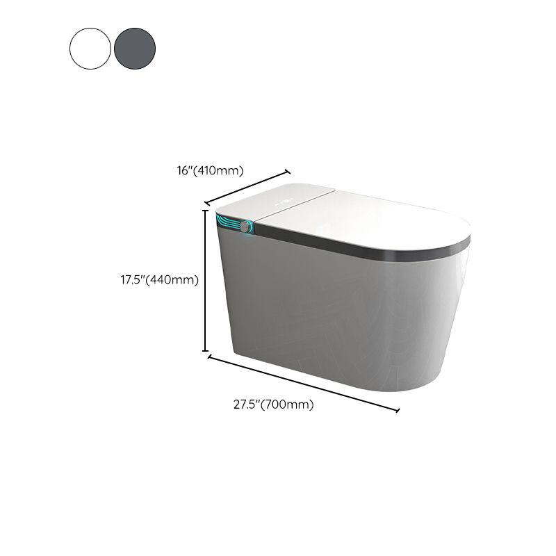 Vitreous China Floor Mount Bidet Contemporary Smart Toilet with Heated Seat Clearhalo 'Bathroom Remodel & Bathroom Fixtures' 'Bidets' 'Home Improvement' 'home_improvement' 'home_improvement_bidets' 'Toilets & Bidets' 1200x1200_815ad10e-29d1-442c-af57-7bd257d924ba