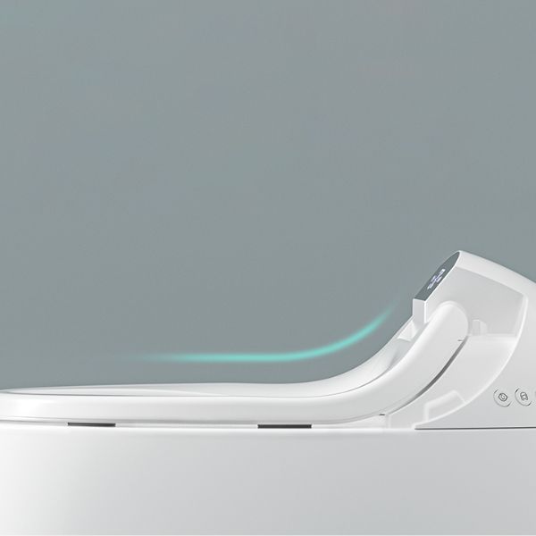 Round Foot Sensor Floor Standing Bidet with Wireless Remote Control Clearhalo 'Bathroom Remodel & Bathroom Fixtures' 'Bidets' 'Home Improvement' 'home_improvement' 'home_improvement_bidets' 'Toilets & Bidets' 1200x1200_8168fd0b-14e2-4e30-91da-7604ae36509e