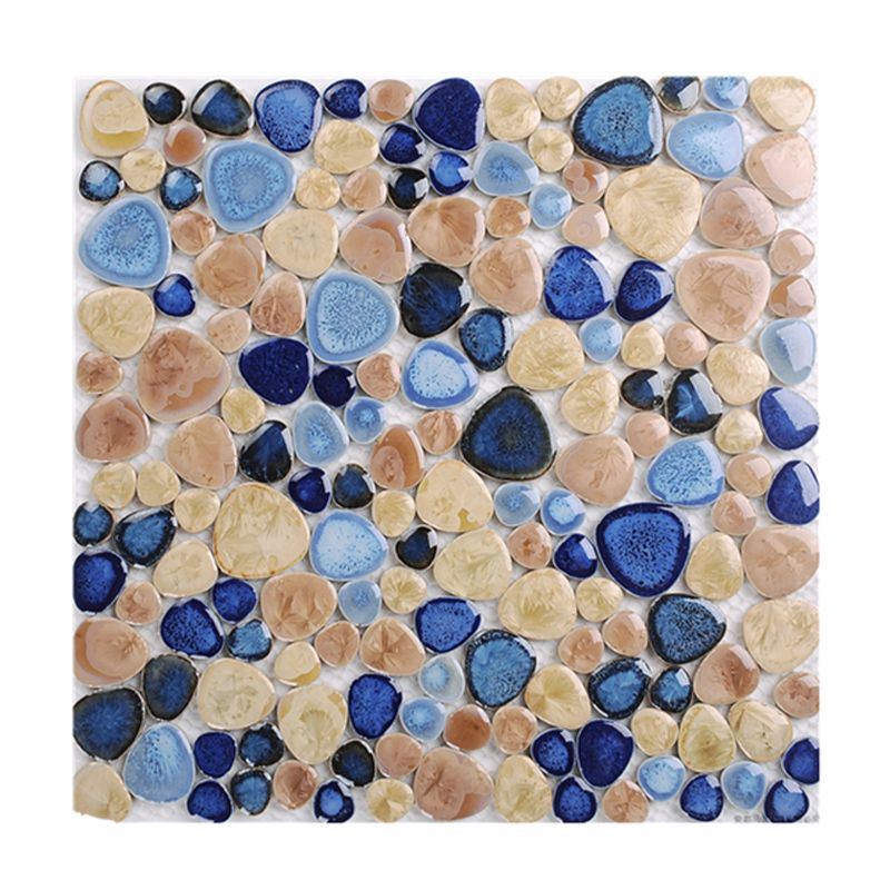 Square Flowerbed Tile Straight Edge Pebbles Design Singular Flowerbed Tile Clearhalo 'Floor Tiles & Wall Tiles' 'floor_tiles_wall_tiles' 'Flooring 'Home Improvement' 'home_improvement' 'home_improvement_floor_tiles_wall_tiles' Walls and Ceiling' 1200x1200_816fe4bc-2f61-47b3-af1a-266caa973a3a