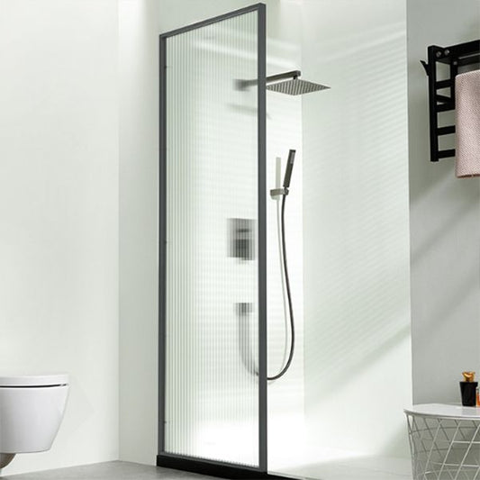 Tempered Shower Door Framed Scratch Resistant Shower Bath Door Clearhalo 'Bathroom Remodel & Bathroom Fixtures' 'Home Improvement' 'home_improvement' 'home_improvement_shower_tub_doors' 'Shower and Tub Doors' 'shower_tub_doors' 'Showers & Bathtubs' 1200x1200_81762124-cbf2-4b6d-be1f-76a5d2a54f28