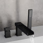 Modern Full Copper Deck Mounted Bath Faucet Trim Fixed Split Faucet Set Clearhalo 'Bathroom Remodel & Bathroom Fixtures' 'Bathtub Faucets' 'bathtub_faucets' 'Home Improvement' 'home_improvement' 'home_improvement_bathtub_faucets' 1200x1200_819c1851-551d-4c15-8694-2e787ad538c5
